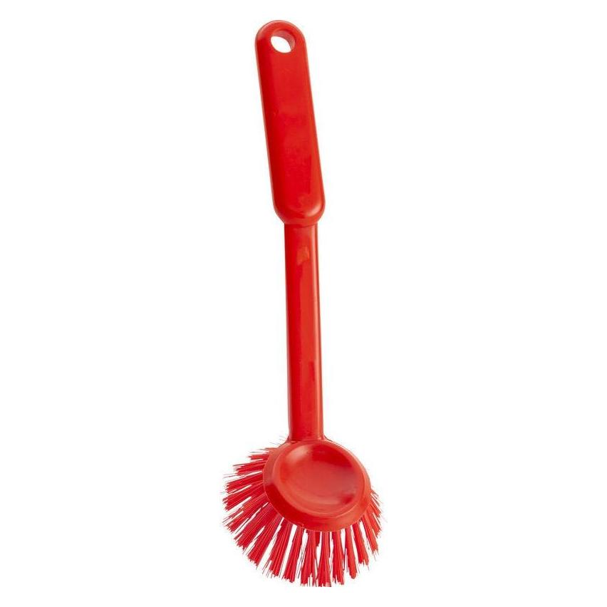 Haug SPÜLBÜRSTE RUND,ROT/PBT ROT, ø 0,35MM HART,255Xø70X23MM (1 Stk.) (FC1581)