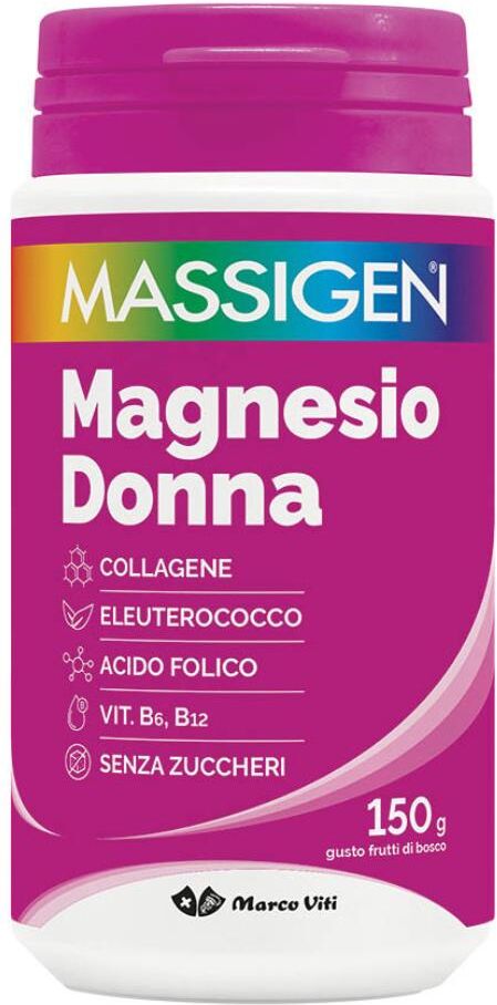 MARCO VITI FARMACEUTICI S Massigen Magnesio Donna, 150 g