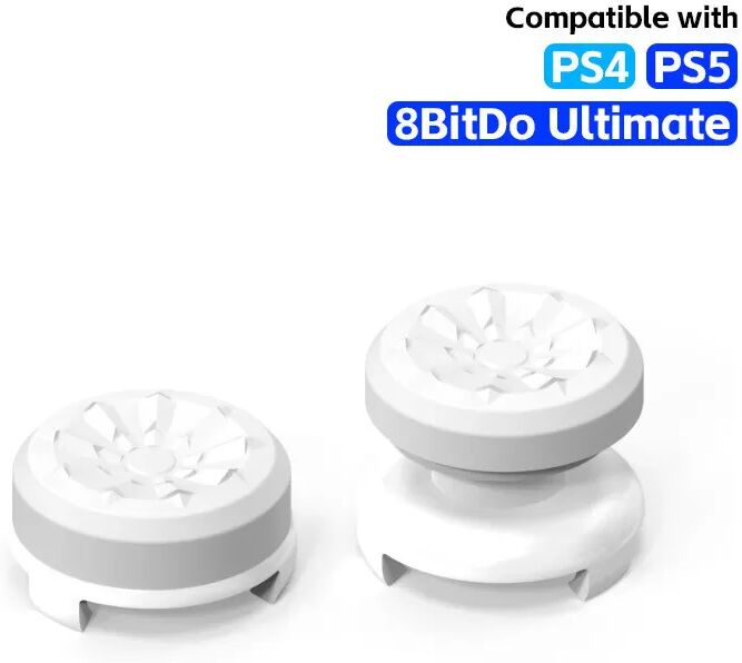 INF Capuchons de joystick pour manettes PS4/PS5 Blanc