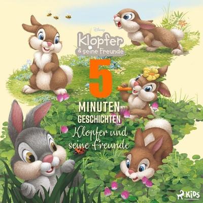 Disney: 5 Minuten Geschichten: Klopfer und seine Freunde - Walt Disney, Audio, 9788727326153