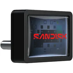 SANDISK Extreme Fit™ USB-C® Flash-Laufwerk, 1 TB, Schwarz