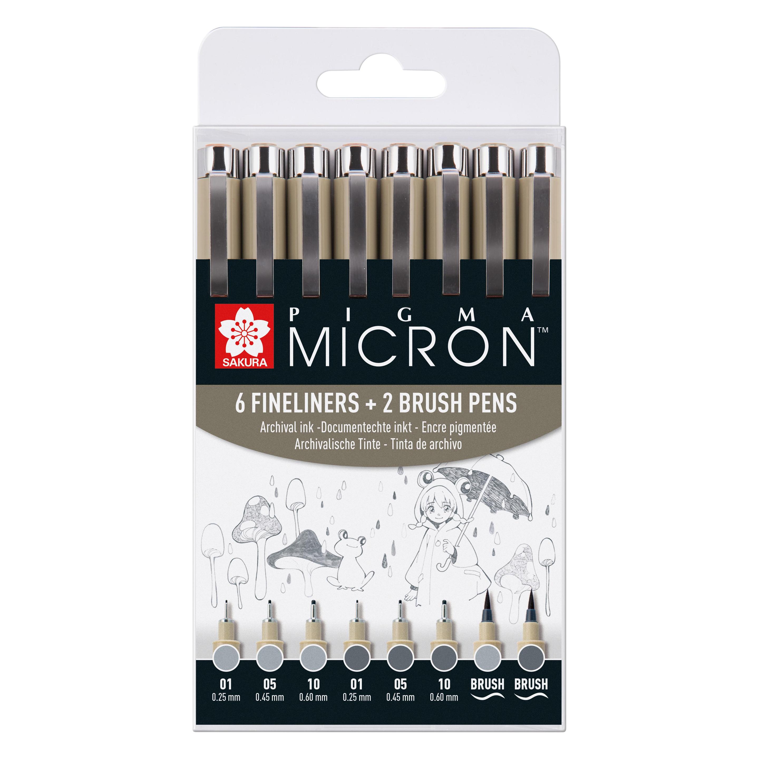 Sakura Pigma Micron (8x) (POXSDK8C)