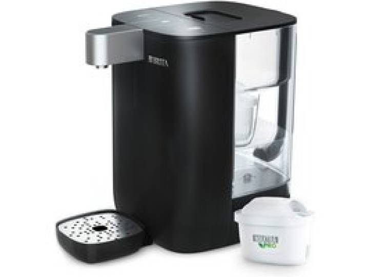 Bouteille et carafe filtrante Brita CUBE noir avec 1 filtre a eau MAXTRA PRO Expert anti-tartre