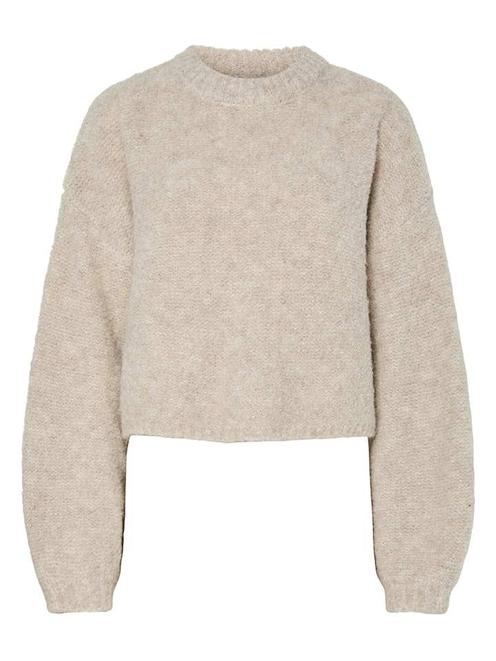 Pieces Pullover in Beige - L