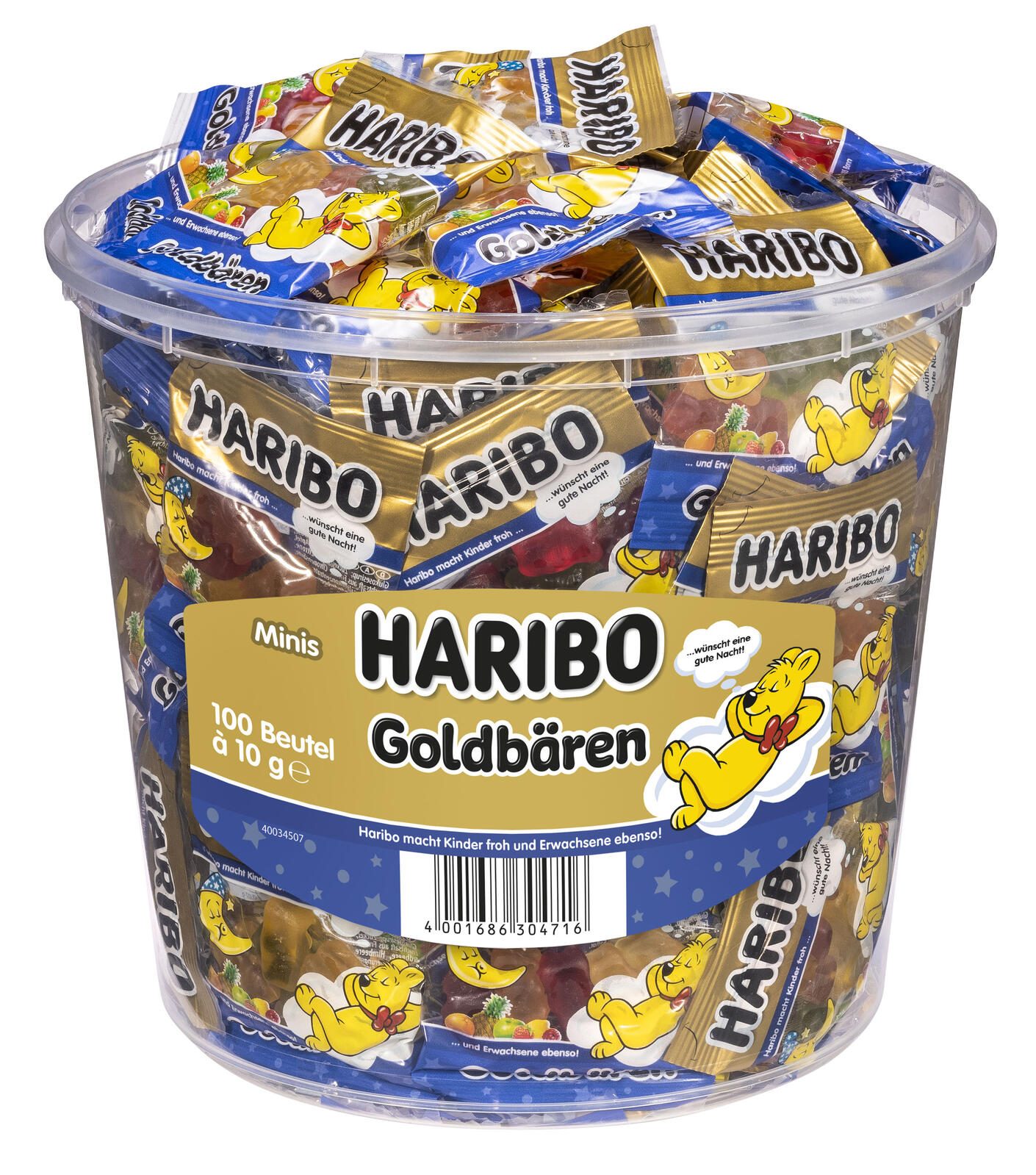 HARIBO Goldbären Gute Nacht Fruchtgummi 10002249