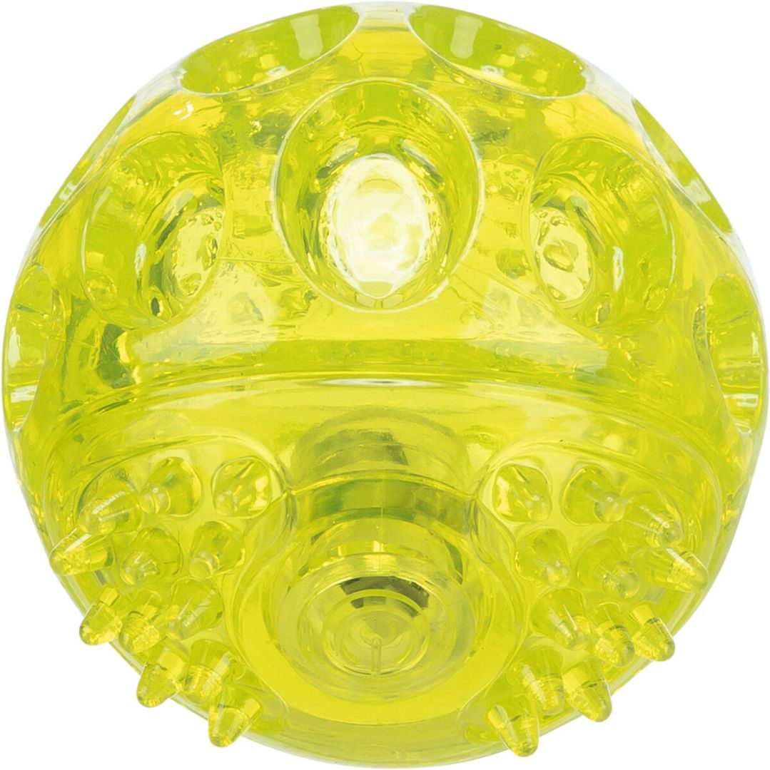 TRIXIE Blinkball, geräuschlos, schwimmt, TPR, Ø 7,5 cm