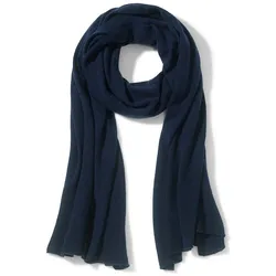 Strickschal Peter Hahn blau