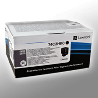 Lexmark Toner 74C2HK0 schwarz