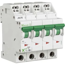 Eaton (Installation) Leitungsschutzschalter B 16A, 4-polig Steckklemme PLI-B16/4