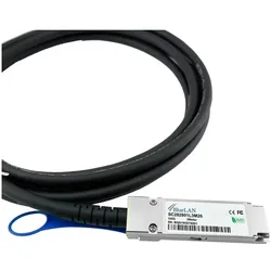 BlueOptics E100G-QSFP-QSFP-P-0501 kompatibles BlueLAN DAC QSFP28 SC282801L5M26, Transceiver, Schwarz