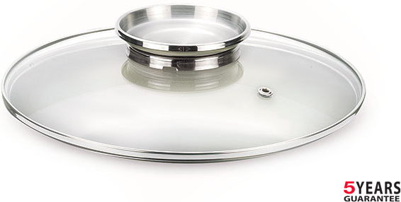 Pensofal PEN 9364 - Coperchio in vetro con pomolo inox Dosaroma, 24cm