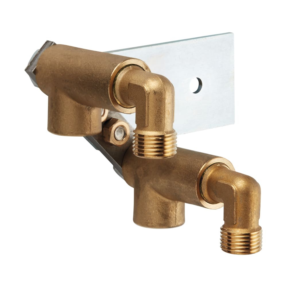 LAUFEN SANITARY ACCESSORIES, Anschlusseinheit, Gewinde 1/2"", zu Einbaurahmen mit Drahtgitterkorb WI107957100000