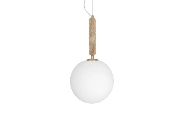 Globen Lighting Torrano Pendelleuchte 30cm Travertin
