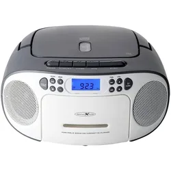 Reflexion RCR2260 (FM, PLL), Radio, Weiss, Grau
