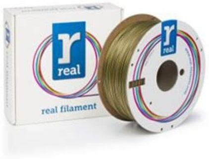 Filamentos 3D REAL 3D Filamento PLA 1,75 mm Oro (1 kg)