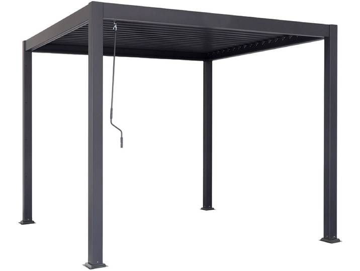 Pergola HOLBOX 300x300x240cm grau