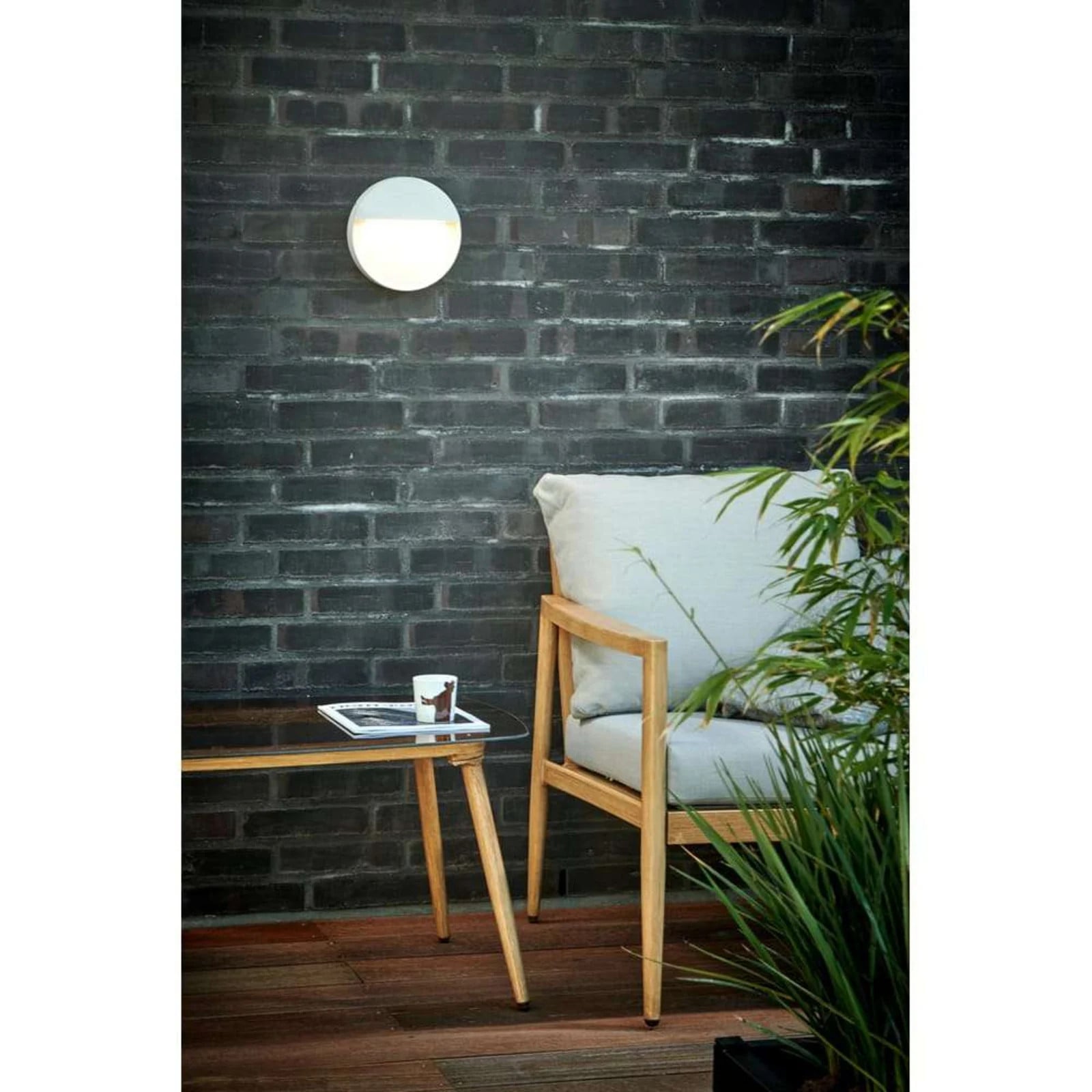 LIGHT-POINT Serious 3 LED wandlamp IP54 2700K zwart aluminium