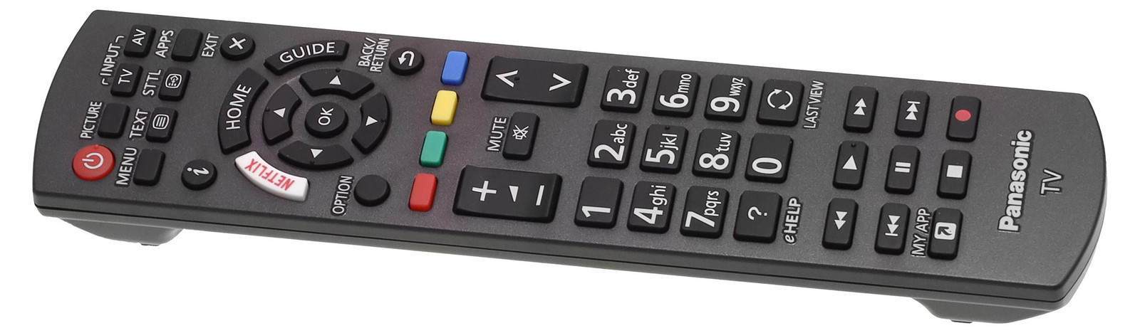 Panasonic N2QAYB001211 afstandsbediening voor televisies
