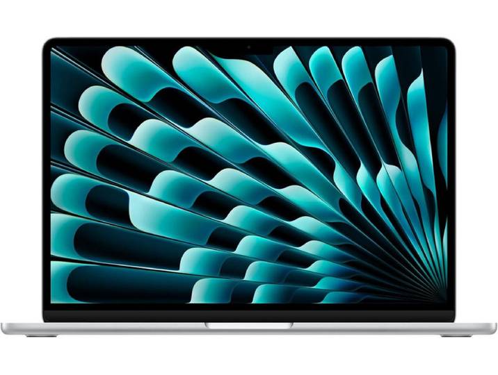 Apple MacBook Air 15 pouces Puce M5 CPU 10 cœurs GPU 10 cœurs 24 Go RAM 1 To SSD Argent, AZERTY
