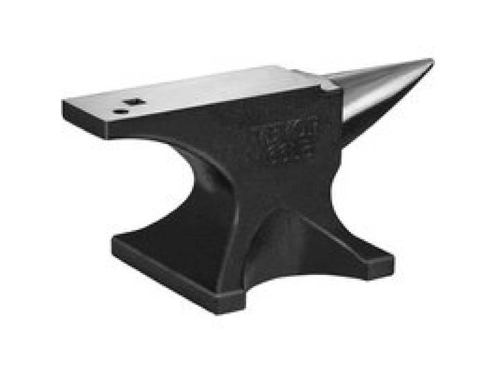 VEVOR Amboss Einzelner Hornamboss 30kg Stahlamboss Geschmiedeter Amboss Robuster Hornamboss Schmied Juweliere Metallschmied Schmiedewerkzeug Geeignet für Nieten, Abflachen, Schmieden und Formen