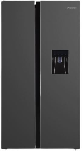 Jocel Frigorífico Americano  JSBS014627  178x91,1x63,6 cm  500 L  E  Inox  Preto