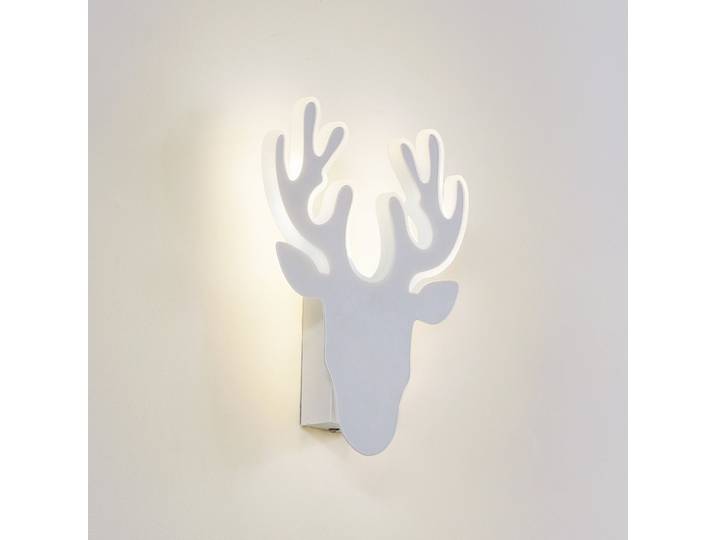 Hirvi LED Applique Murale Blanc - Lindby - Salle à manger - Moderne - Métal - À ampoule unique