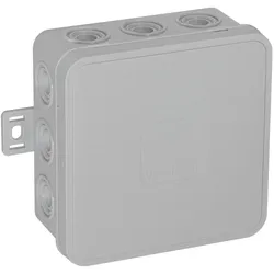 Abzweigdose V6 Aufputzdose 12 Einführungen grau 400V 036-03