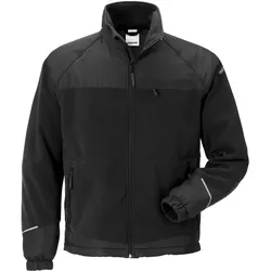 Fleecejacke "4411 FLE" - M - schwarz