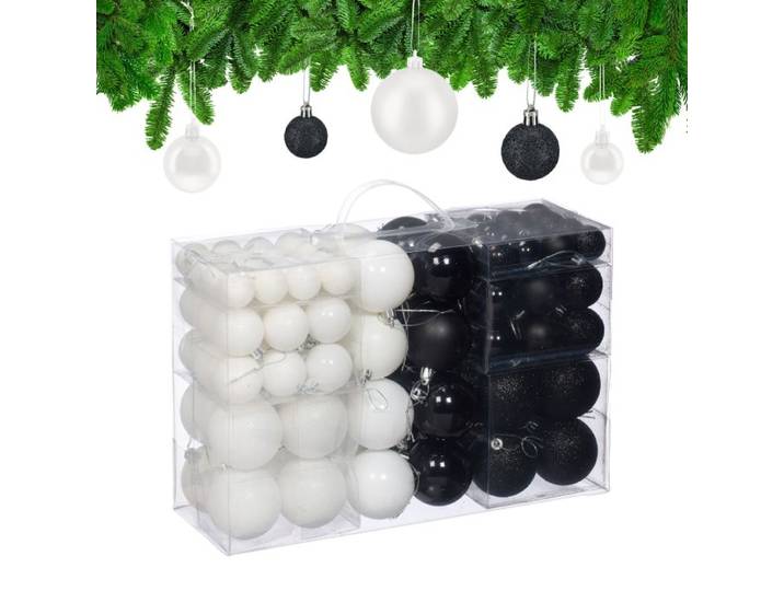 Relaxdays Weihnachtskugeln im Set