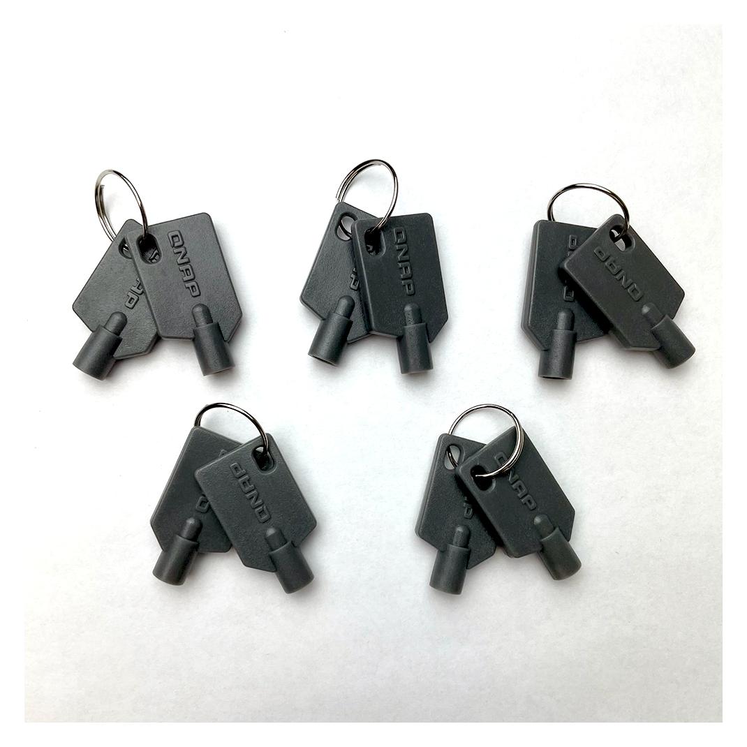 QNAP Key for TRAY-25-BLK01 TRAY-25-BLK02 TRAY-35-BLK01 TRAY-35-WHT01 10pcs (KEY-02-10PCS)