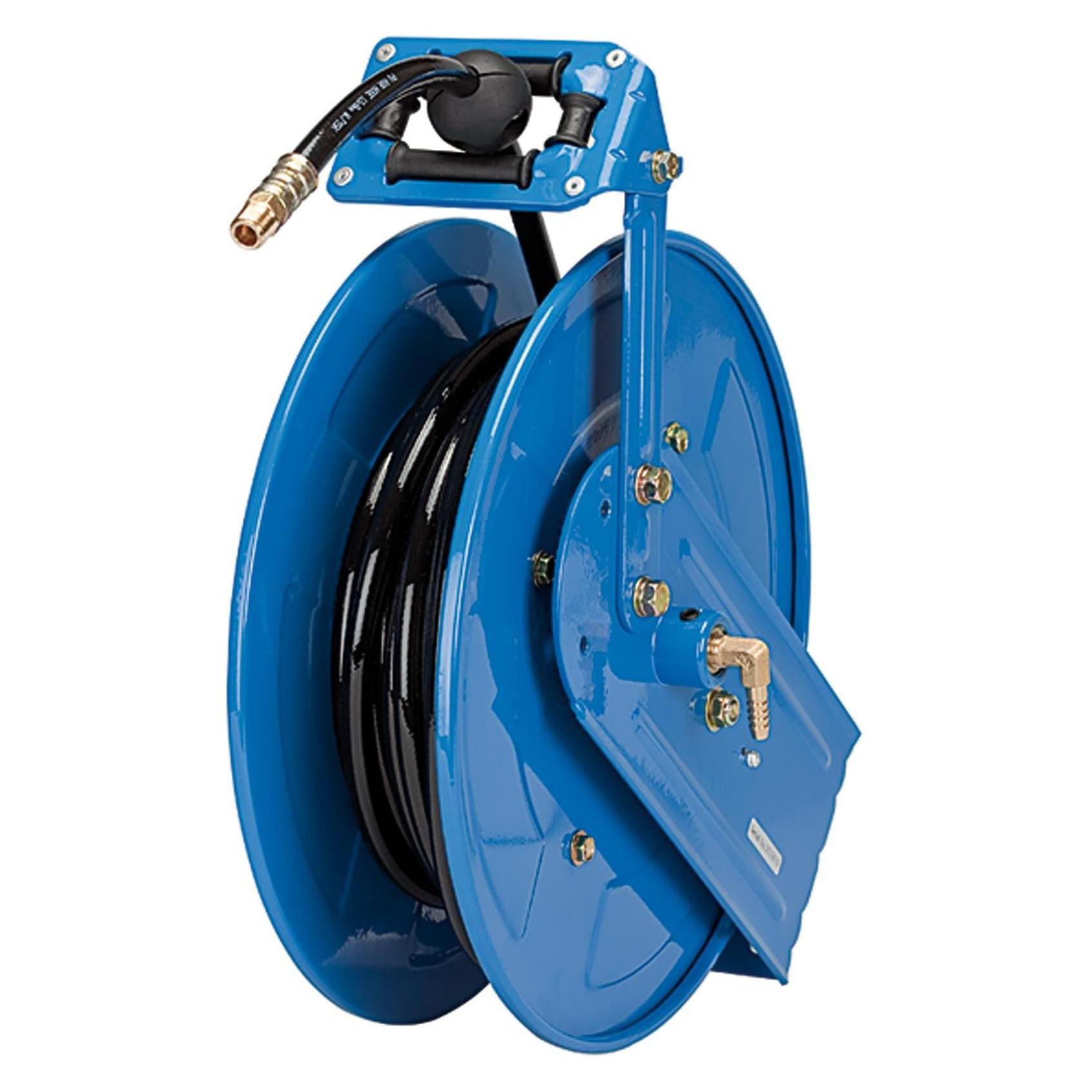 Riegler Schlauchaufroller Druckluft Wasser PU Schlauch 10x6,5 Länge 20 m (259/6021)