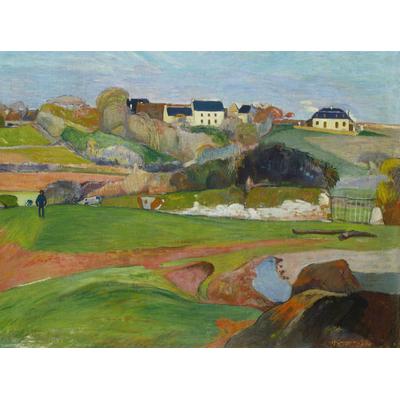 Fototapete PAPERMOON "MALEREI-VINTAGE WANDBILD", bunt, B:2m L:1,49m, Vlies, Tapeten