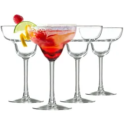alpina Margaritaglas 250ml 4er-Set, Cocktailgläser, Transparent