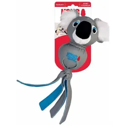 3x KONG Wubba Zoo Koala L 37x13x9cm (Wurfspielzeug Hund), Hundespielzeug