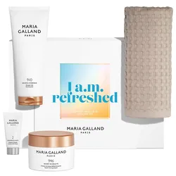 370ml Maria Galland Paris I a.m. refreshed MORNING WAKE ME UP SKINCARE SET (Mask 20ml + Shower Gel 150ml + Cream 200ml + Handtuch)