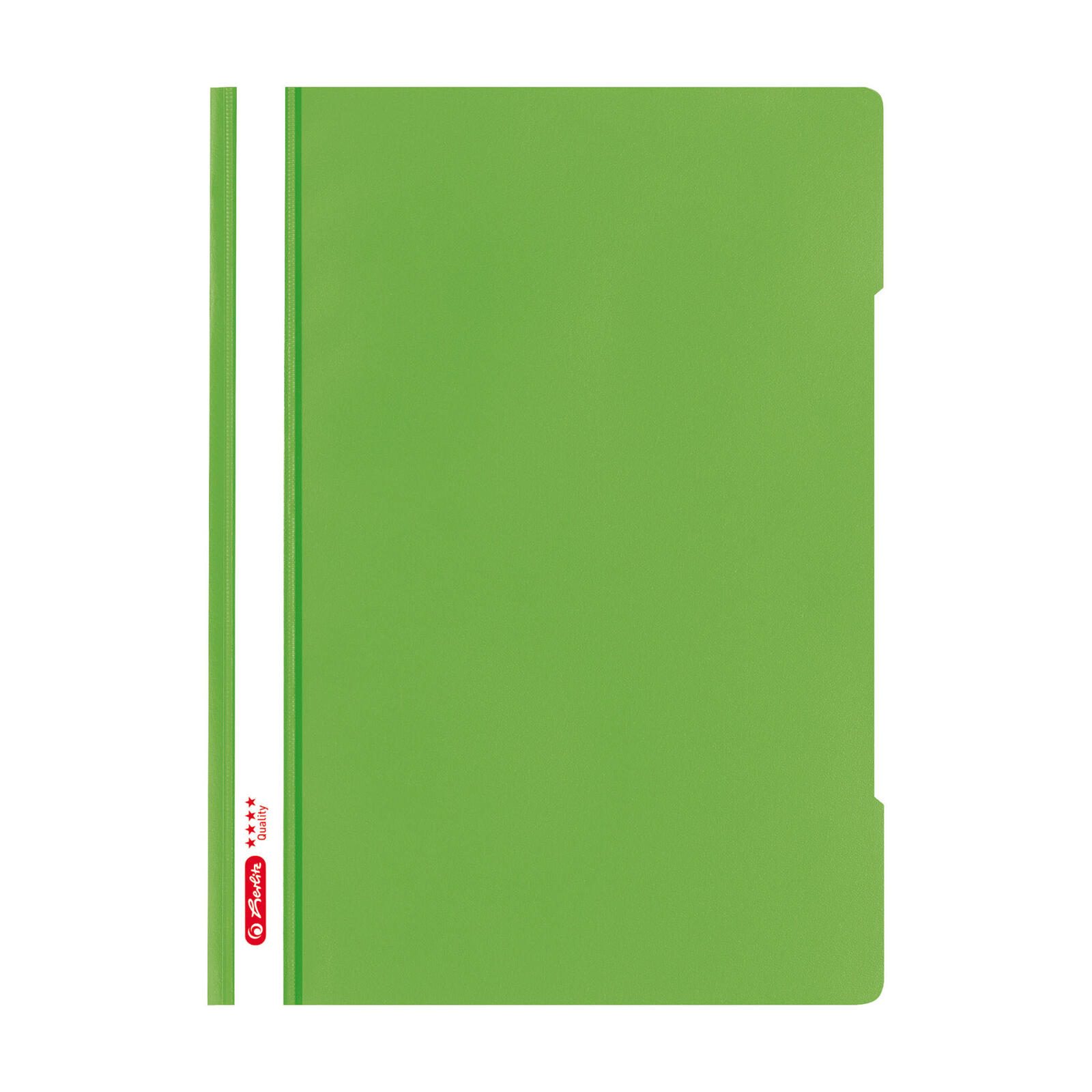 herlitz Schnellhefter Quality DIN A4 Kunststoff hellgrün 400194452