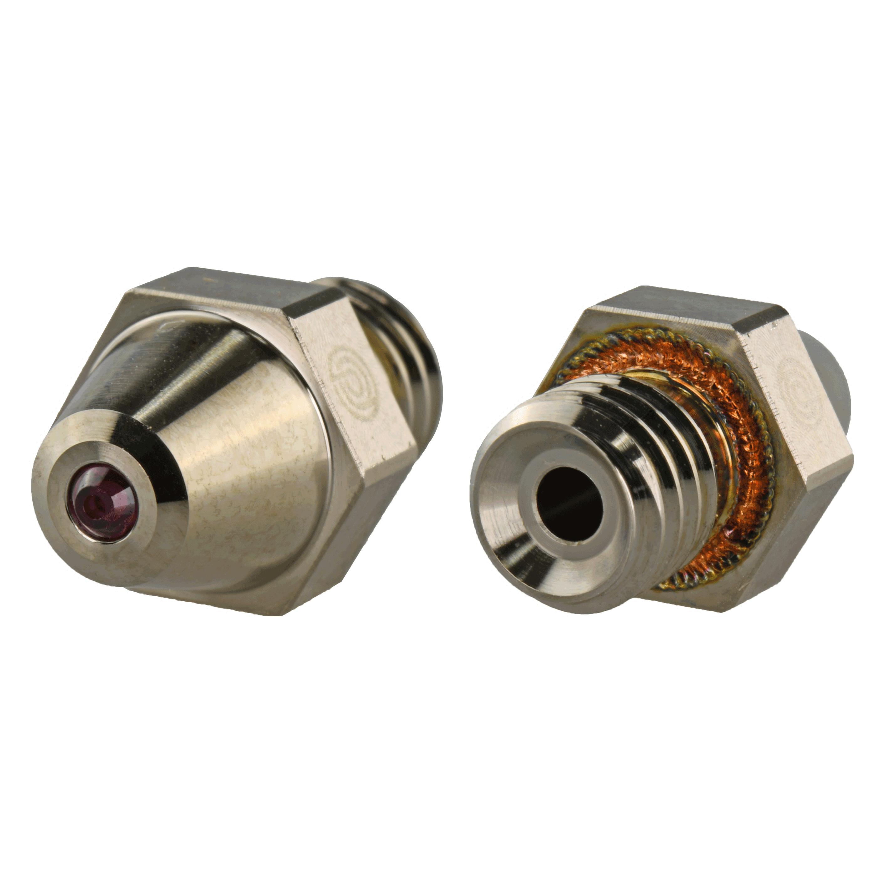 Prima Creator PrimaCreator Raise3D Pro2 Plated Copper Ruby Nozzle 0,6 mm - 1 pcs (Düse) (PC-RN-PC06x1-PRO2)