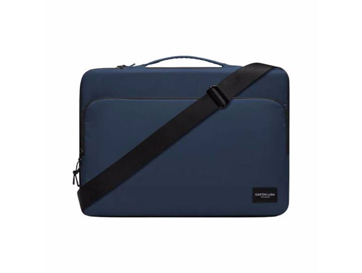 Gaston Luga Däsh Cushioned Briefcase 16  Dark Blue Laptop Tasche