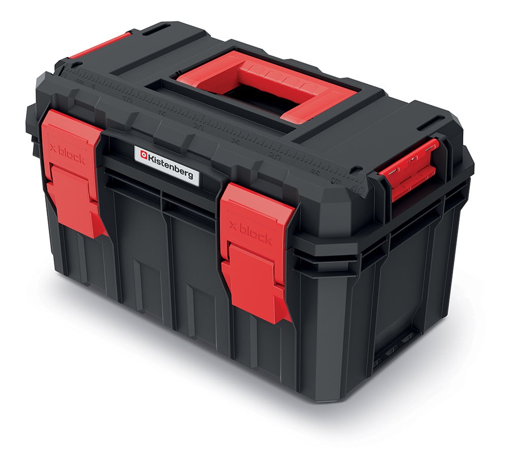 Kistenberg S BLOCK gereedschapskoffer - zwart - B/D/H: 45 x 28 x 26,4 cm