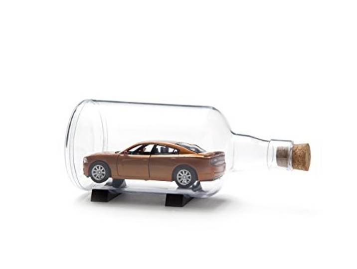 PELEG DESIGN Fles ter decoratie, 26 x 10 x 11 cm