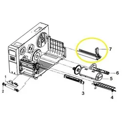 TSC Label Supply Spindle Assy, Drucker Zubehör