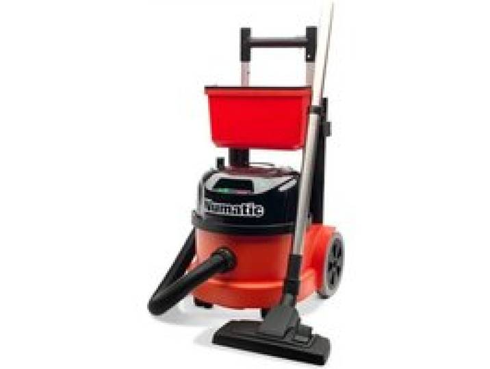 Numatic PPT220-12 Aspirateur Trolley sans sac 5 L - Classe A bac pivotant rouge poignée télescopique