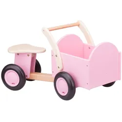 New Classic Toys Houten Bakfiets - Roze (11404)