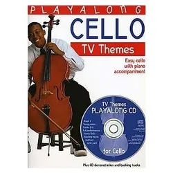 Playalong Cello (+CD) TV Themes for cello (easy) and piano, Sachbücher