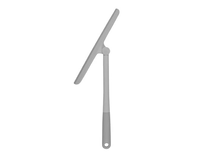 JE CHERCHE UNE IDEE Raclette à Vitre Tête Pivotante Nettoyage Efficace Gris Plastique\, raclette à vitre\, tête pivotante\, nettoyage efficace\, design compact\, vitres et surfaces\, gris