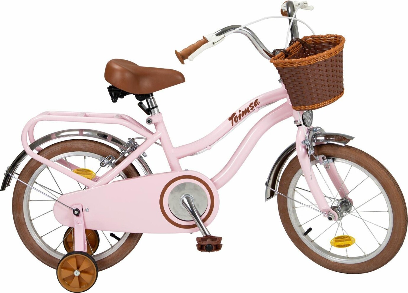 Kinderfahrrad 16" Vintage Pink TOIMSA 16229