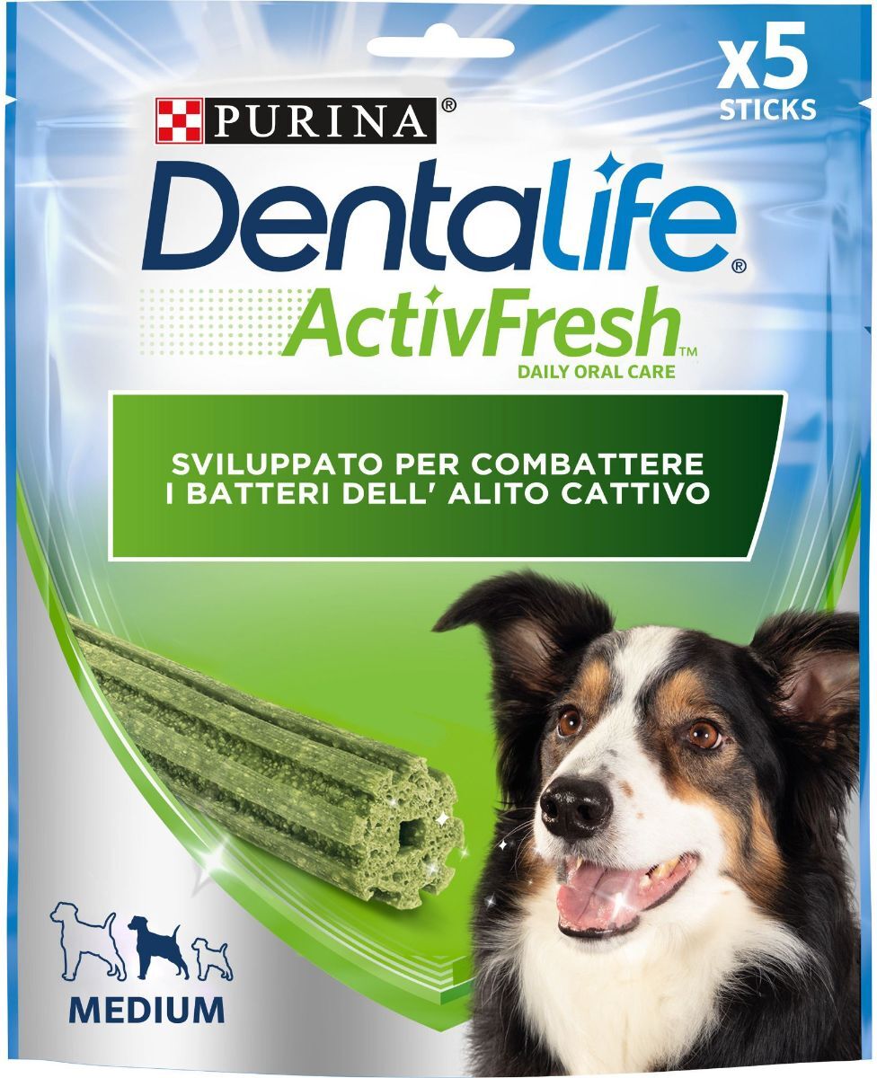 Purina Dentalife Active Fresh Snack Cane Taglia Medium 5PZ