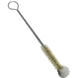 Flaschenbürste Nölle, Reagenzglasbürste Borsten 24x1,5 cm Reagenzglasbürste mit Wollspitze