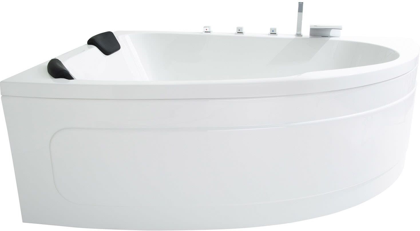 Caribia Delta XL bathtub 180 x 130 cm with apron 80871