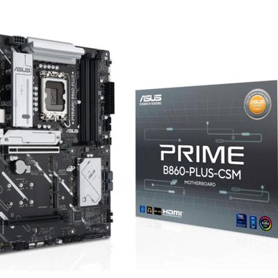ASUS Mainboard "PRIME B860-PLUS-CSM", schwarz, B:7,1cm H:27,6cm T:35,6cm, Mainboards